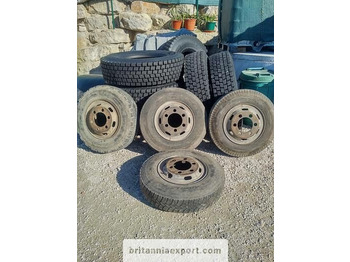الجنوط - شاحنة 4 x used 7.50-16 LT tyres on 6 studs rims for Toyota Dyna 300: صور 1