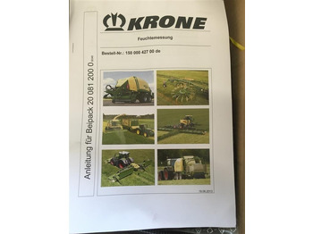 معدات القش KRONE Big pack