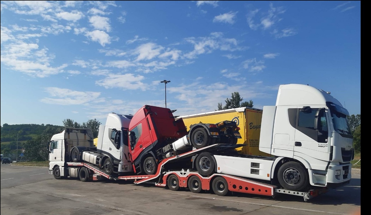شاحنة نقل سيارات نصف مقطورة Alpha (3 Axle Truck Transport): صور 5