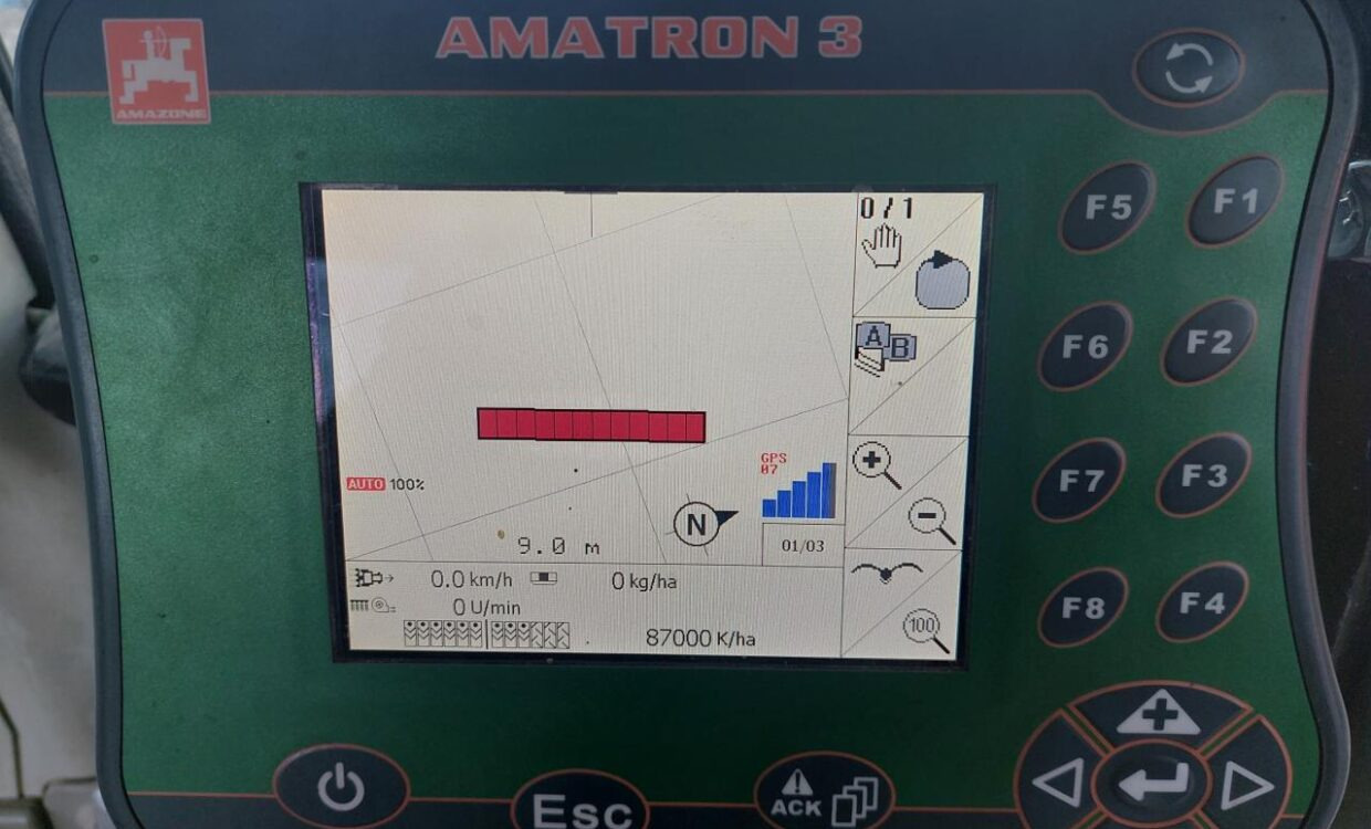 وضع البذور فى خطوط Amazone EDX 9000-TC MED GPS: صور 6