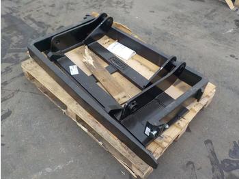  2020 48" Pallet Fork Attachment to suit Yanmar V70S - شوكات