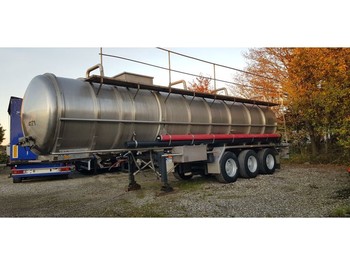 نصف مقطورة صهريج Burg 25000 L ADR Tanktrailer Inox for Acid, Coated,: صور 1