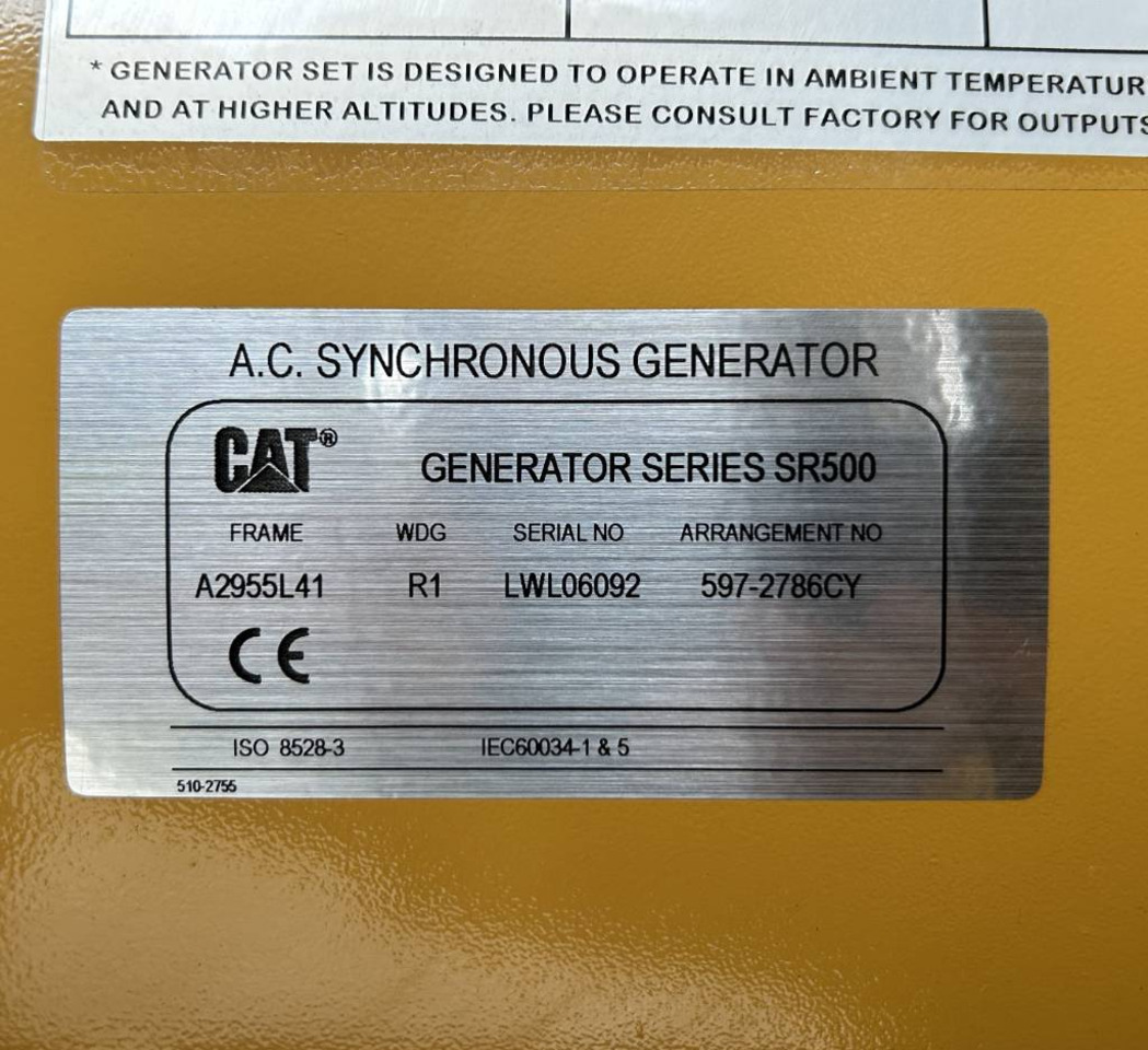 مجموعة المولدات CAT DE450GC - 450 kVA Stand-by Generator - DPX-18219: صور 18
