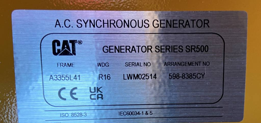 مجموعة المولدات CAT DE715GC - 715 kVA Stand-by Generator - DPX-18224: صور 12