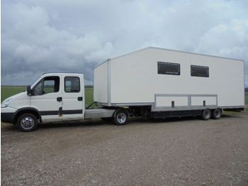 Iveco BE Camper combinatie, Mobile home trailer + Iveco 7 pers. trekker Mobile home 7 personen! - منزل متنقل