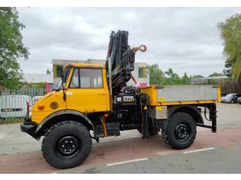 Unimog 416 115 + Hiab 105-3 truck crane kraan 4x4  - رافعة لجميع التضاريس