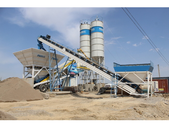 PROMAX Mobile Concrete Batching Plant M100-TWN(100M3/H) - مصنع خلط الخرسانة