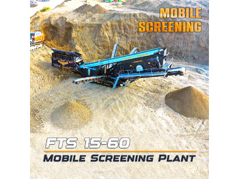 FABO FTS-1560 TRACKED SCREENING PLANT 150-220 TPH | AVAILABLE IN STOCK - كسارة متحركه