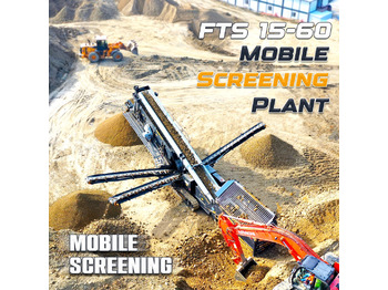 FABO FTS 15-60 Mobile Screening Plant | Tracked Screening Plant | Ready in Stock - كسارة متحركه