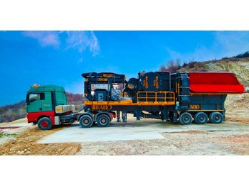 FABO MJK-110 MOBILE PRIMARY JAW CRUSHER READY IN STOCK - كسارة متحركه