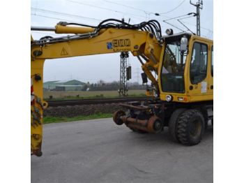  2007 Liebherr A900C-ZW LITRONIC Wheeled Excavator, Rail Road Equipped, CV, Piped, Aux. Piping c/w 3 Piece Boom, Auto Lube - WLHZ0729JZK035487 - حفارة على عجلات
