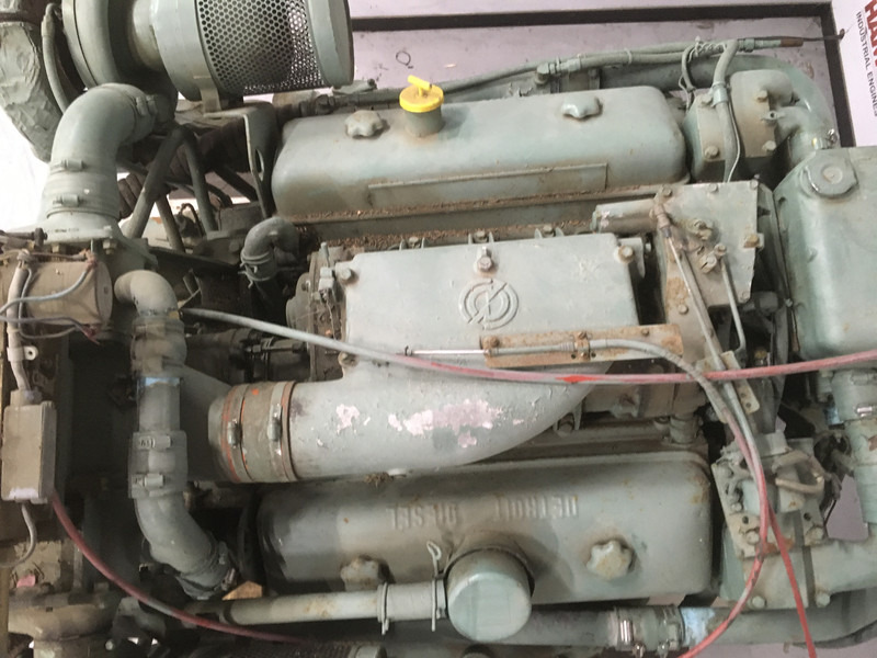 المحرك - آلات البناء جديد Detroit Diesel 8V71TTI 7082-7300 USED: صور 5