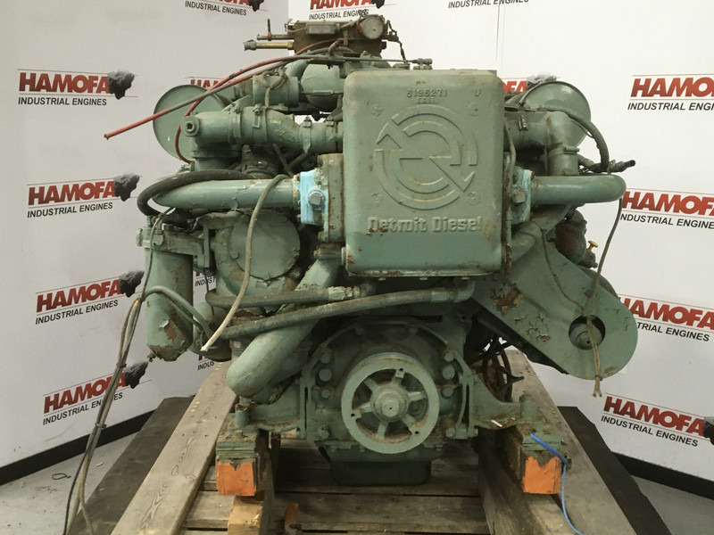 المحرك - آلات البناء جديد Detroit Diesel 8V71TTI 7082-7300 USED: صور 3