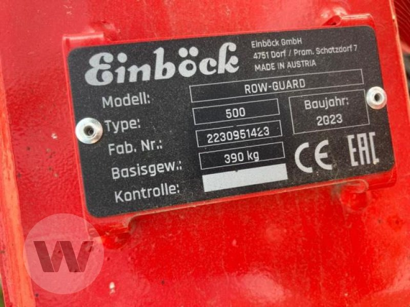 ال معدات حراثه جديد Einböck ROW-GUARD 500: صور 3