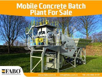 مصنع خلط الخرسانة جديد FABO 60m3/h NEW GENERATION MOBILE CONCRETE PLANT: صور 1