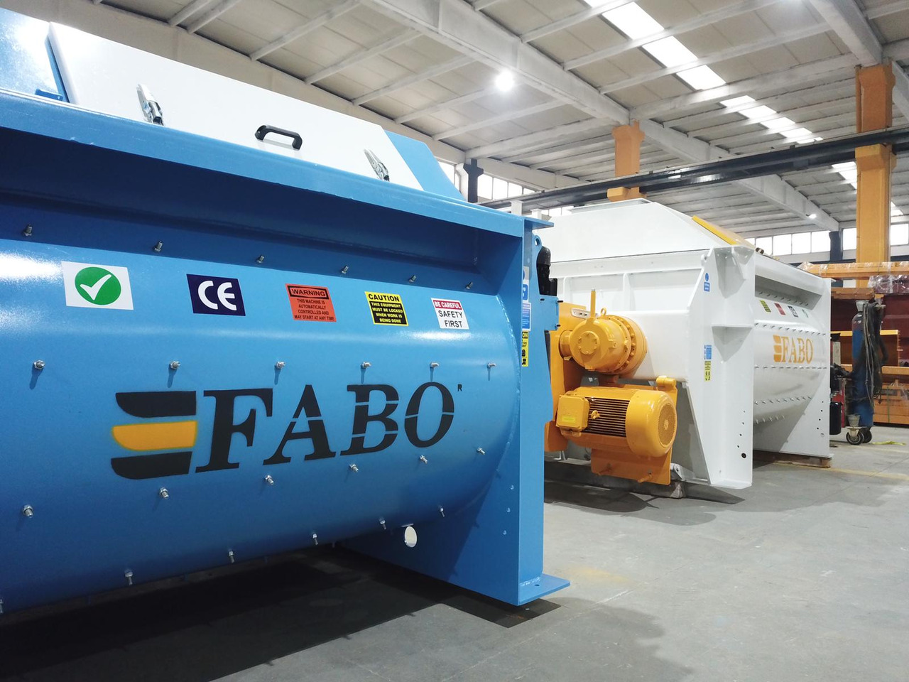 خلاطه اسمنت جديد FABO Double Shaft Concrete Mixer ( Twin Shaft Mixer ): صور 6