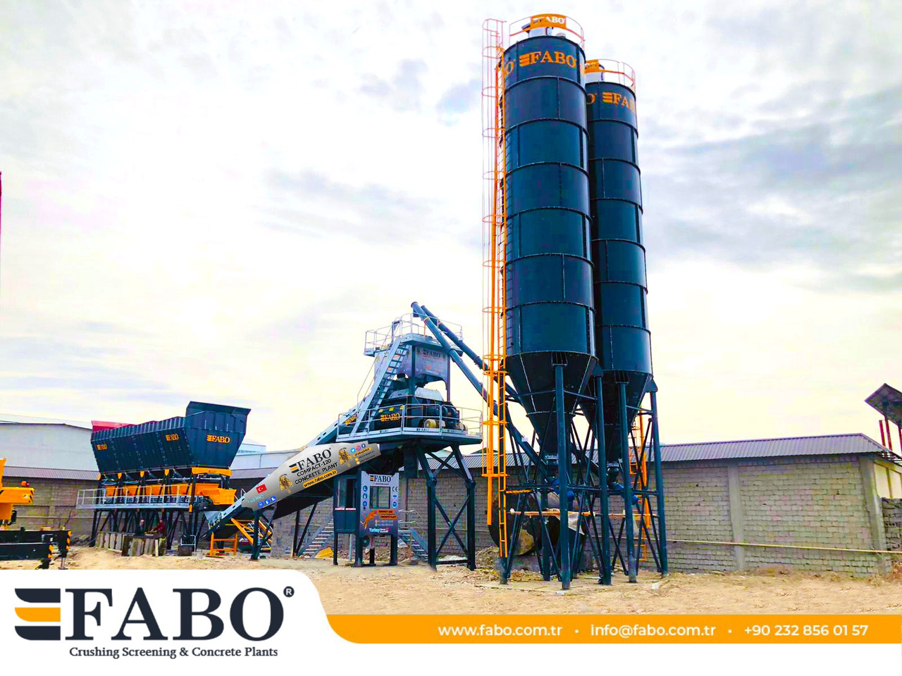 خزان الأسمنت جديد FABO Horizontal Cement Silo | Mobile Cement Silo: صور 19