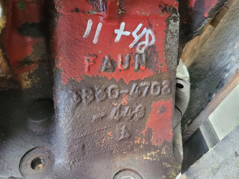التفاضلية والعتاد - الرافعة Faun Faun KF 80 mid differential 11x48: صور 5