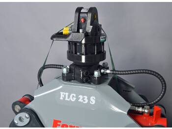 ونش كرين - معدات الغابات Ferrari Holzgreifer FLG 23 XS + Rotator FR55 F: صور 5