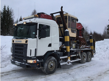 Scania R144G - معدات الغابات