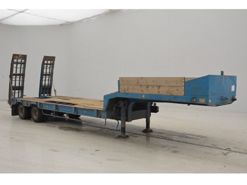 عربة مسطحة منخفضة نصف مقطورة Fruehauf Low bed trailer: صور 3