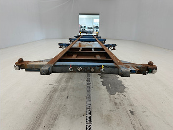 شاحنات الحاويات/ جسم علوي قابل للتغيير نصف مقطورة Fruehauf Skelet 2 x 20-30-40 ft: صور 2
