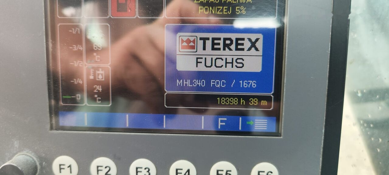 حفارة النقل والشحن Fuchs MHL 340 D FQC magnet generator: صور 14