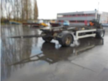 شاحنات الحاويات/ جسم علوي قابل للتغيير مقطورة HÃ¼ffermann 2 Axle Container Trailer: صور 1