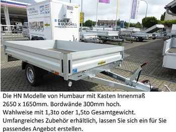 مقطورات السيارات جديد Humbaur - HN132616 Einachser 1,3to Hochlader: صور 1