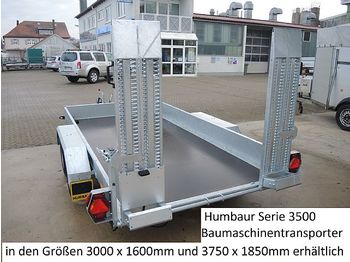 مقطورة جديد Humbaur - HS253718 Baumaschinentransporter mit Auffahrbohlen: صور 1