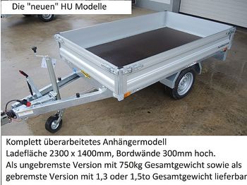 مقطورات السيارات جديد Humbaur - HU132314 Hochlader gebremst 1,3to: صور 1
