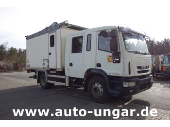 بصندوق مغلق شاحنة IVECO Eurocargo 120E225Doka Koffer mobile Werkstatt LBW Dachträger Wohnmobil Dif.-Sperre: صور 3