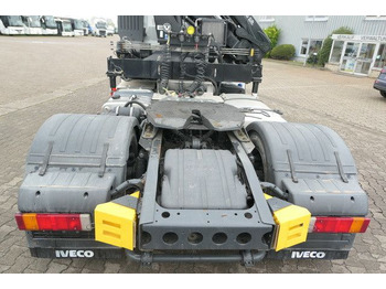شاحنة جرار Iveco 460 Stralis 4x2, Kran HMF 1320K3, Hydr., Klima: صور 4