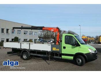 الشاحنات الصغيرة المسطحة Iveco 70C17 4x2, Kran Palfinger PC3300B, 6.200mm lang
