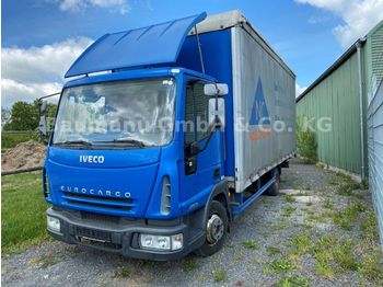 الشاحنات الصغيرة ستائر Iveco 75E15 Plane/Spriegel Flügeltür, EZ 2004