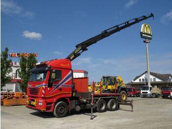 شاحنة جرار Iveco STRALIS 260 S 48 SZM / Kran PK 32.002 Endlosdreh: صور 1