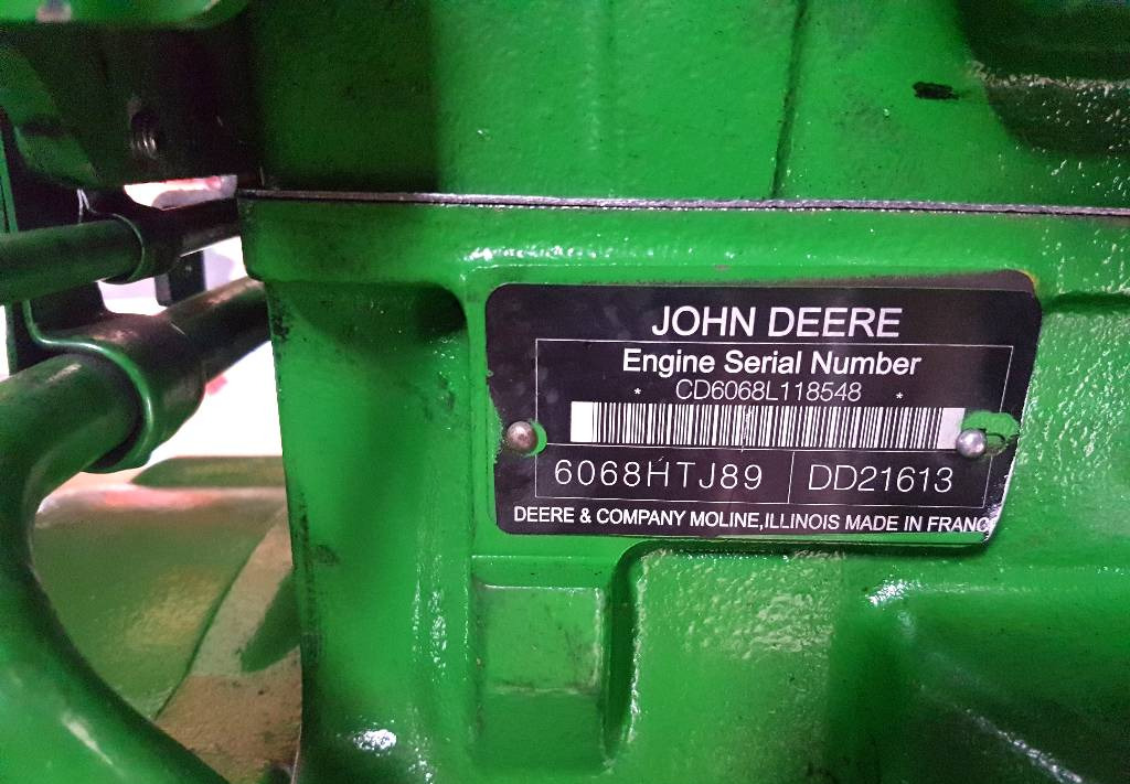 المحرك - معدات الغابات John Deere 6068 Tir 3: صور 2