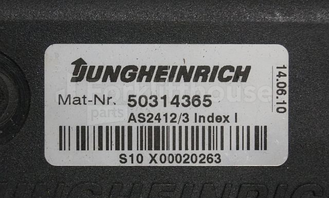 كتلة التحكم - معدات المناولة Jungheinrich 50314365 Rij regeling Driving controller AS2412/3 index I for EKS110L-100E year 2010: صور 2