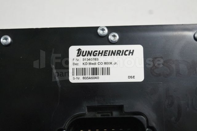 لوحة القيادة - معدات المناولة Jungheinrich 51540783 Display KD Medi Co 800K-Jr sn. 835A6040 for ESD120: صور 3
