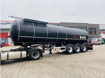 نصف مقطورة صهريج جديد Kässbohrer Edelstahl Bitumen Tankauflieger 30m³ Sofort: صور 1