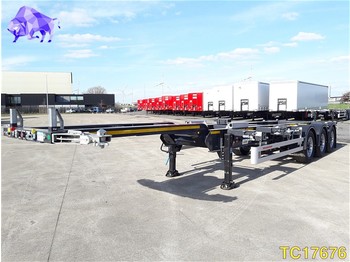 شاحنات الحاويات / جسم علوي قابل للتغيير نصف مقطورة Kässbohrer SHG.AVH Container Transport