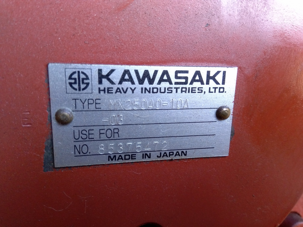 محرك هيدروليكي - آلات البناء جديد Kawasaki MX250A0-10A-03 -: صور 7
