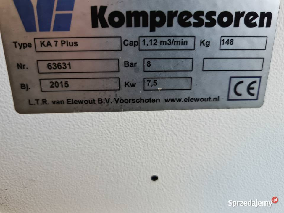ضاغط الهواء Kompresor śrubowy GARDNER DENVER Champion 7,5 kw: صور 4