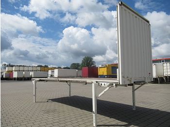 جسم السيارة - مفتوحة شاحنة Krone - BDf Wechselbrücke Plateau 7,45 m neue Stützbeine
