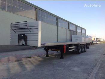 نصف مقطورة مسطحة جديد LIDER 2023 Model NEW trailer Manufacturer Company READY: صور 5