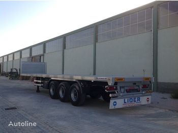 نصف مقطورة مسطحة جديد LIDER 2023 Model NEW trailer Manufacturer Company READY: صور 4