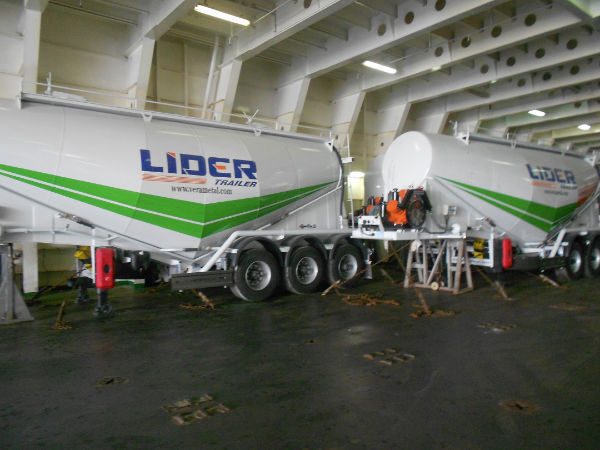 نصف مقطورة صهريج لنقل الخرسانة جديد LIDER NEW ciment remorque 2023 YEAR (MANUFACTURER COMPANY): صور 8
