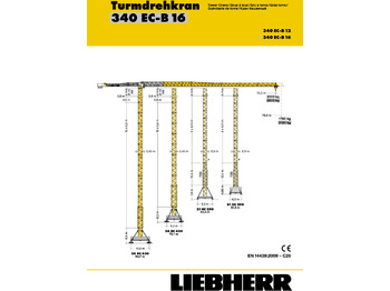 Liebherr LIEBHERR 340 EC-B 16 Litronic - رافعة برجية: صور 5