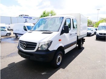 الشاحنات الصغيرة المسطحة, الشاحنات الصغيرة كابينة مزدوجة MERCEDES-BENZ Sprinter 4x4 Doka Pritsche Plane Allrad: صور 1