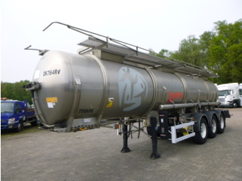 نصف مقطورة صهريج لنقل الكيماويات Magyar Chemical ACID tank inox, 22.5 m3 / 1 comp: صور 1